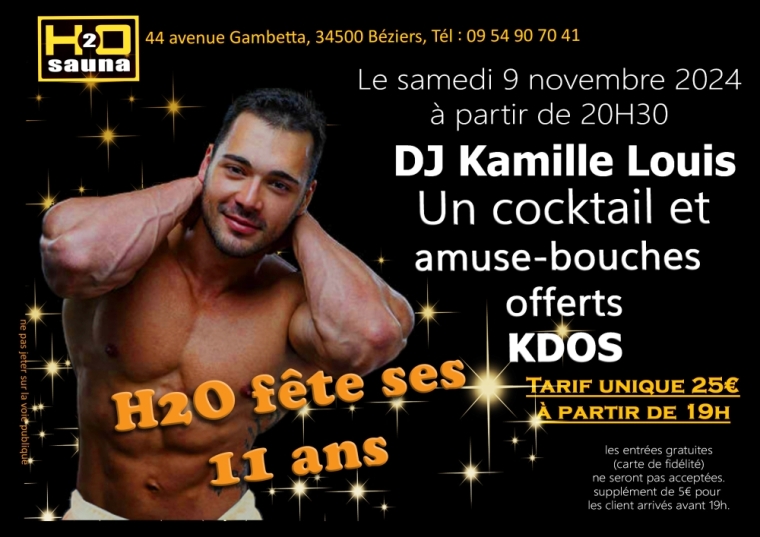 Votre sauna fête ses 11 ans!, Béziers, H2o Sauna